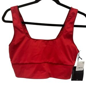 FP Movement by Free People Red Bikini Top